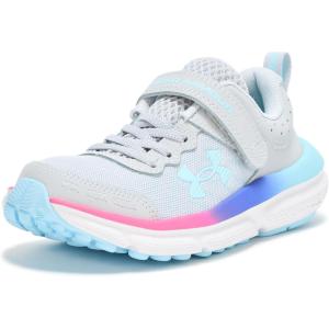 imageUnder Armour Girls Pre School Assert 10 Alternate Closure Sneaker015 Halo GrayStreamStream