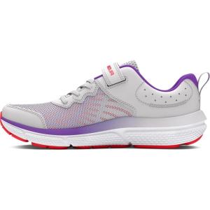 imageUnder Armour Girls Pre School Assert 10 Alternate Closure Sneaker104 Distant GrayLavishRacer Red