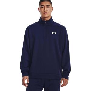 imageUnder Armour Mens Armourfleece 14 ZipMidnight NavyWhite