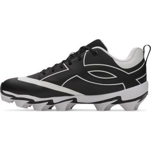 imageUnder Armour Mens Leadoff Icon Low Rm Baseball Cleats Sneaker001 BlackWhiteBlack