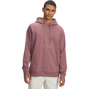 imageUnder Armour Mens Rival Fleece Hoodie651 Maroon Mist   Maroon Mist