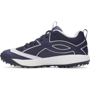 imageUnder Armour Mens Yard Icon Turf Baseball Cleats Sneaker410 Midnight NavyWhiteMidnight Navy