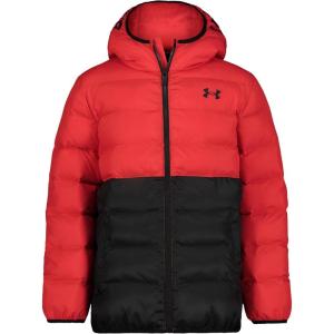 imageUnder Armour UA PRONTO COLORBLOCK PUFFER JACKET RedBlack YL