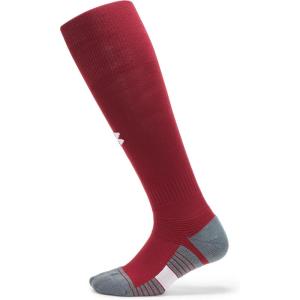 imageUnder Armour Unisex Magnetico Over the Calf Socks625 Cardinal  Pitch Gray  White
