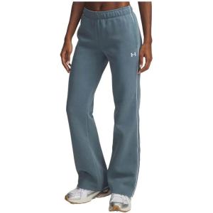 imageUnder Armour Womens Rival Fleece Piped PantsJasper BlueWhite