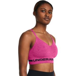 imageUnder Armour Womens Seamless Low Long Bra686 Astro Pink   Black