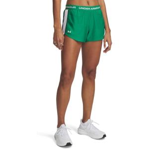 imageUnder Armour Womens Tech Play Up ShortsTeam Kelly Green  Black  White