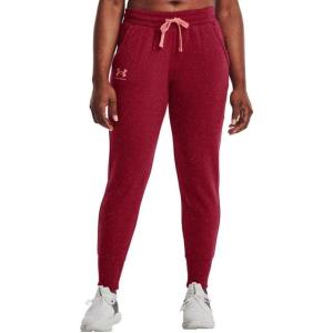imageUnder Armour womens Rival Fleece JoggersBlack Rose 664White