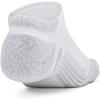 imageUnder Armour Unisex Adult Performance Tech Pro No Show Socks 3Pack100 White  White  Mod Gray