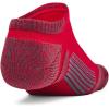 imageUnder Armour Unisex Adult Performance Tech Pro No Show Socks 3Pack600 Red  Castlerock  Castlerock