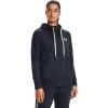 imageUnder Armour Womens Rival Fleece Full Zip HoodieBlackWhite