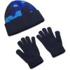 imageUnder Armour boys Beanie ampamp Glove Combo411 Midnight Navy   Blue Atlantis