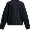 imageUnder Armour girls Rival Fleece Oversized Crew001 Black   White