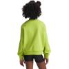 imageUnder Armour girls Rival Fleece Oversized Crew326 Green Vibe   White