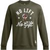 imageUnder Armour mens Project Rock Red One No Lift No Gift Crew Neck Sweatshirt390 Marine Od Green   White