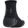 imageUnder Armour unisexadult Unisex Ua Performance Tech 3pack Quarter SocksBlack