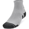 imageUnder Armour unisexadult Unisex Ua Performance Tech 3pack Quarter SocksMod Gray