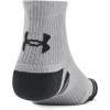 imageUnder Armour unisexadult Unisex Ua Performance Tech 3pack Quarter SocksMod Gray