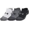 imageUnder Armour Unisex Adult Performance Tech Pro No Show Socks 3Pack025 Castlerock  White  Black