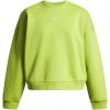 imageUnder Armour girls Rival Fleece Oversized Crew326 Green Vibe   White