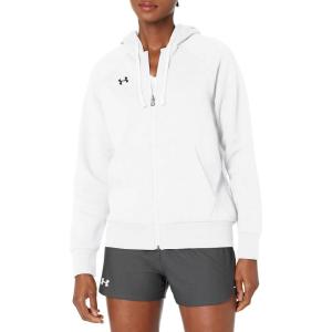 imageUnder Armour Womens Rival Fleece Full Zip Hoodie100 WhiteBlack
