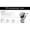 imageUnder Armour Boys Storm Fleece Gloves012 Pitch Gray  Black  Black