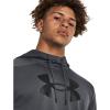 imageUnder Armour Mens Armour Fleece Big Logo Hoodie012 Pitch Gray   Black
