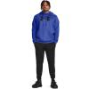 imageUnder Armour Mens Armour Fleece Big Logo Hoodie400 Team Royal   Black