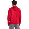 imageUnder Armour Mens Armour Fleece Big Logo Hoodie601 Red   Black