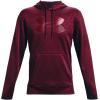 imageUnder Armour Mens Armour Fleece Big Logo HoodieDark Maroon 601League Red