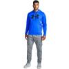 imageUnder Armour Mens Armour Fleece Big Logo HoodieEmotion Blue 401Black
