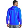 imageUnder Armour Mens Armour Fleece Big Logo HoodieEmotion Blue 401Black