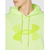 imageUnder Armour Mens Armour Fleece Big Logo HoodieLime Fizz 291Green Citrine