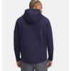 imageUnder Armour Mens Unstoppable Fleece Grid Full Zip Hoodie410 Midnight Navy   Black