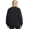 imageUnder Armour Women Rival Fleece Oversized Crew 001 Black   White Small