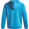 imageUnder Armour mens Rival Fleece Full Zip Hoodie452 Ether Blue   White