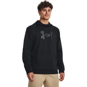 imageUnder Armour Mens Armour Fleece Big Logo Hoodie001 Black   Black