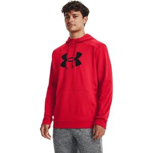 imageUnder Armour Mens Armour Fleece Big Logo Hoodie601 Red   Black