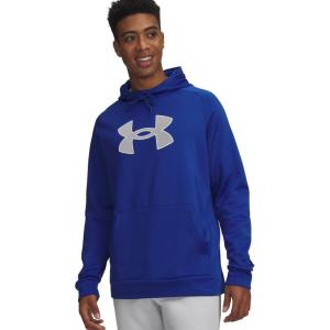 imageUnder Armour Mens Armour Fleece Big Logo HoodieBlueGradient White