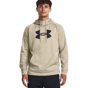 imageUnder Armour Mens Armour Fleece Big Logo HoodieKhaki Base  Black  289