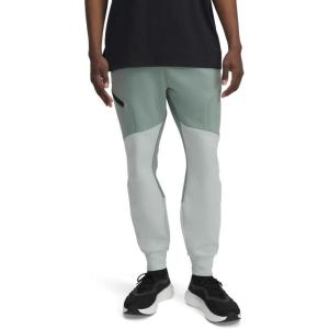 imageUnder Armour Mens Unstoppable Fleece Joggers348 Silica Green  Hydro Green  Black