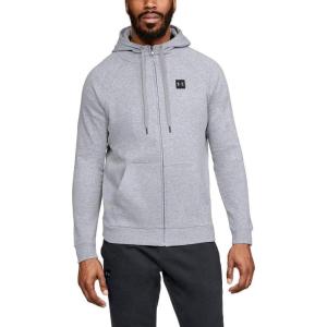 imageUnder Armour mens Rival Fleece Full Zip HoodieGray Black